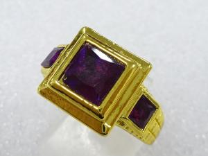 色石　指輪(21号)